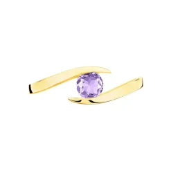Online Histoire d'Or Bague Tiphaine Or Jaune Amethyste