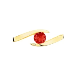 Histoire d'Or Bague Tiphaine Or Jaune Rubis* Bagues|Bagues Avec Pierre