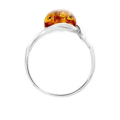 Histoire d'Or Bague Titziana Argent Blanc Ambre* Bagues|Bagues Fantaisie