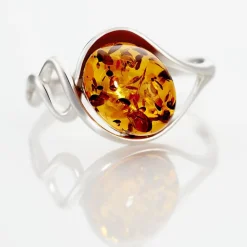 Histoire d'Or Bague Titziana Argent Blanc Ambre* Bagues|Bagues Fantaisie