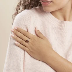 Histoire d'Or Bague Titziana Argent Blanc Ambre* Bagues|Bagues Fantaisie