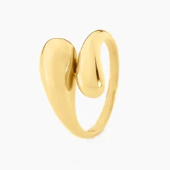 Online Histoire d'Or Bague Tizzie Acier Jaune