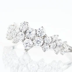 Histoire d'Or Bague Tokyo Or Blanc Oxyde De Zirconium* Bagues|Bagues Avec Pierre