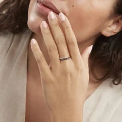 Hot Histoire d'Or Bague Ursulla Or Blanc Diamant