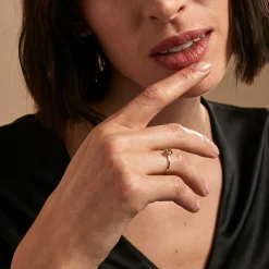 Histoire d'Or Bague Valentino Or Blanc Péridot* Bagues|Bagues Avec Pierre