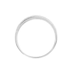 Clearance Histoire d'Or Bague Vero De Zirconium or blanc oxyde