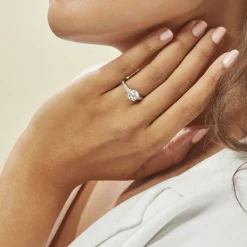 Histoire d'Or Bague Viky Argent Blanc Oxyde De Zirconium* Bagues|Bagues Fantaisie