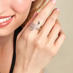 Histoire d'Or Bague Wesley Argent Blanc Oxydes De Zirconium* Bagues|Bagues Fantaisie