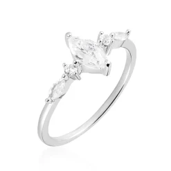 Histoire d'Or Bague Winter Sweetness Argent Blanc Oxyde De Zirconium* Bagues|Bagues Fantaisie
