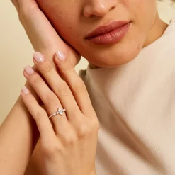 Histoire d'Or Bague Winter Sweetness Argent Blanc Oxyde De Zirconium* Bagues|Bagues Fantaisie