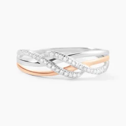 Histoire d'Or Bague Zinna Or Bicolore Diamant* Bagues|Bagues Avec Pierre