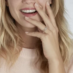 Histoire d'Or Bague Zinna Or Bicolore Diamant* Bagues|Bagues Avec Pierre