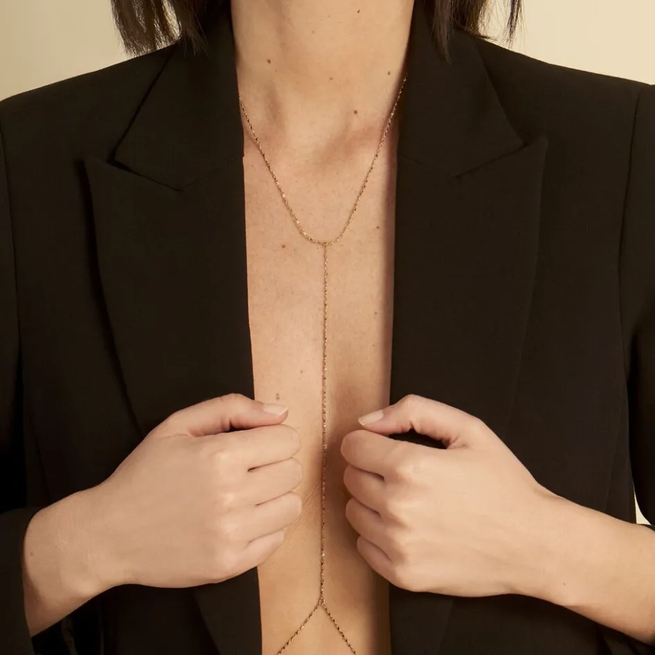 Histoire d'Or Bijou De Corps Palmyre Acier Jaune* Autres Bijoux