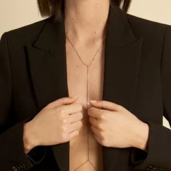 Discount Histoire d'Or Bijou De Corps Sofiya Acier Jaune