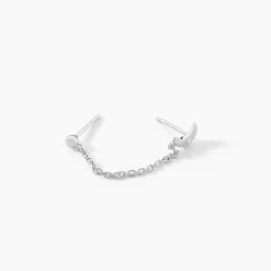 Discount Histoire d'Or Bijou D'oreille Unitaire Argent Remigio