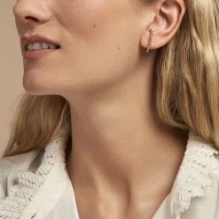 Histoire d'Or Bijou D'oreille Unitaire Pavlova Plaqué Or Jaune* Boucles D'Oreilles|Piercings D'Oreilles