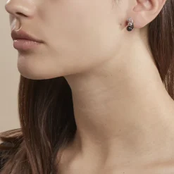 Clearance Histoire d'Or Bijoux D'oreilles Cleya Argent Blanc Céramique