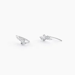 Histoire d'Or Bijoux D'oreilles Duchesse Argent Blanc Oxyde De Zirconium* Boucles D'Oreilles|Boucles D'Oreilles Fantaisie