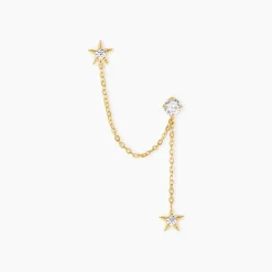 Histoire d'Or Bijoux D'Oreilles Filander Or Jaune Oxyde De Zirconium* Boucles D'Oreilles|Ear Cuffs