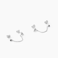 Histoire d'Or Bijoux D'oreilles Honey Argent Blanc Oxyde De Zirconium* Boucles D'Oreilles|Boucles D'Oreilles Fantaisie