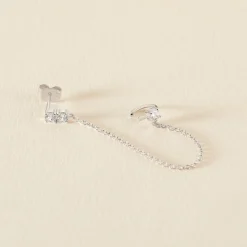 Histoire d'Or Bijoux D'oreilles Kirill Argent Blanc Oxyde De Zirconium* Boucles D'Oreilles|Boucles D'Oreilles Fantaisie