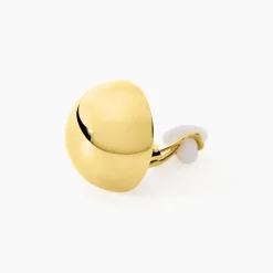 Hot Histoire d'Or Bijoux D'oreilles Perles Solaires Acier Jaune