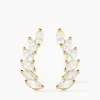 Histoire d'Or Bijoux D'oreilles Resa Or Jaune Oxyde De Zirconium* Boucles D'Oreilles|Ear Cuffs