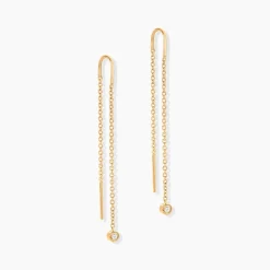 Histoire d'Or Bijoux D'oreilles Samiha Plaqué Or Jaune Oxyde De Zirconium* Boucles D'Oreilles|Boucles D'Oreilles Fantaisie