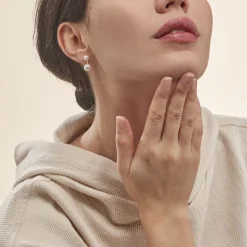 Best Histoire d'Or Bijoux D'oreilles Seona Or Jaune Perle De Culture