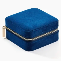 Histoire d'Or Boite à Bijou Tissu Bleu* Produits De Soin Et Accessoires