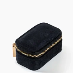 New Histoire d'Or Boite à Bijou Tissu Noir