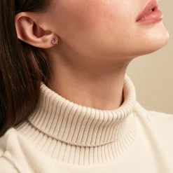 Histoire d'Or Boucle D'oreille Dépareillée Clematis Plaqué Or Jaune Spinelle Oxyde* Boucles D'Oreilles|Boucles D'Oreilles Fantaisie