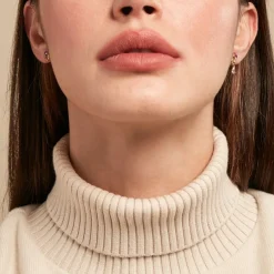 Histoire d'Or Boucle D'oreille Dépareillée Clematis Plaqué Or Jaune Spinelle Oxyde* Boucles D'Oreilles|Boucles D'Oreilles Fantaisie