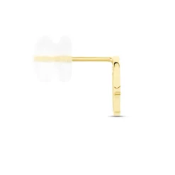 Discount Histoire d'Or Boucle D'oreille Fachtna Or Jaune Oxyde De Zirconium