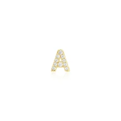 Histoire d'Or Boucle D'oreille Puce Unitaire Jodoca Or Jaune Oxyde De Zirconium* Boucles D'Oreilles|Piercings D'Oreilles