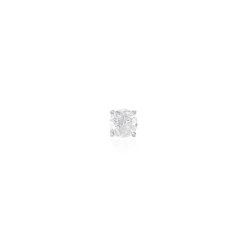 Sale Histoire d'Or Boucle D'oreille Puce Unitaire Victoria or blanc diamant