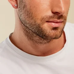 Discount Histoire d'Or Boucle D'oreille Puce Unitaire Paco De Zirconium argent blanc oxyde