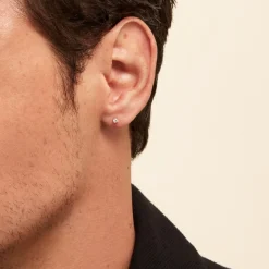 Best Histoire d'Or Boucle D'oreille Puce Unitaire Victoria or jaune diamant