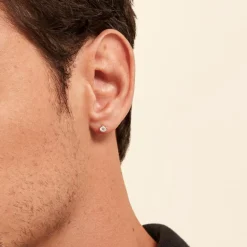 Sale Histoire d'Or Boucle D'oreille Puce Unitaire Victoria or jaune diamant