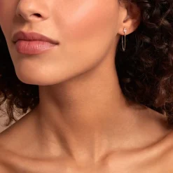 Histoire d'Or Boucle D'oreille Unitaire Fionola Or Jaune Oxyde De Zirconium* Boucles D'Oreilles|Piercings D'Oreilles