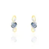 Histoire d'Or Boucles D'malia Oreilles Puces Malia Or Jaune Saphir Et Diamant* Boucles D'Oreilles|Boucles D'Oreilles Pendantes