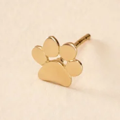 Online Histoire d'Or Boucles D'oreille Puce Unitaire Joya Or Jaune