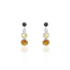 Histoire d'Or Boucles D'oreilles Argent Blanc Rosalie Ambres* Boucles D'Oreilles|Boucles D'Oreilles Fantaisie