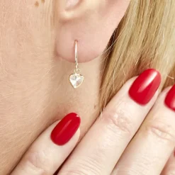 Histoire d'Or Boucles D'oreilles Chayma Or Jaune Oxyde De Zirconium* Boucles D'Oreilles|Boucles D'Oreilles Créoles