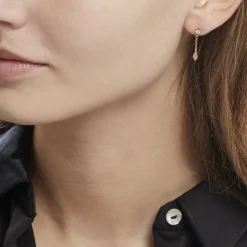 Histoire d'Or Boucles D'oreilles Dépareillées Argent Rose Braiden Oxyde De Zirconium* Boucles D'Oreilles|Boucles D'Oreilles Fantaisie