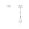 Histoire d'Or Boucles D'oreilles Dépareillées Argent Blanc Braden Oxyde De Zirconium* Boucles D'Oreilles|Boucles D'Oreilles Fantaisie