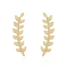 Histoire d'Or Boucles D'oreilles Grimpantes Folia Plaqué Or Jaune* Boucles D'Oreilles|Boucles D'Oreilles Fantaisie