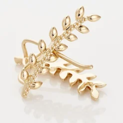 Histoire d'Or Boucles D'oreilles Grimpantes Folia Plaqué Or Jaune* Boucles D'Oreilles|Boucles D'Oreilles Fantaisie