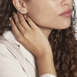 Histoire d'Or Boucles D'oreilles Grimpantes Argent Flamell* Boucles D'Oreilles|Boucles D'Oreilles Fantaisie