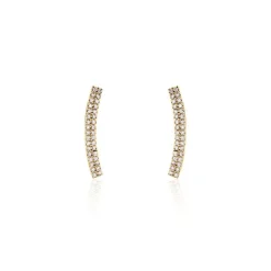 Histoire d'Or Boucles D'oreilles Grimpantes Jennyferine Plaqué Or Jaune Oxydes* Boucles D'Oreilles|Boucles D'Oreilles Fantaisie